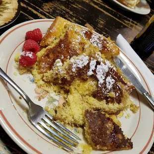 Wonderful cornbread French toast
