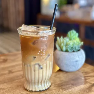 Iced Filthy Chai Latte