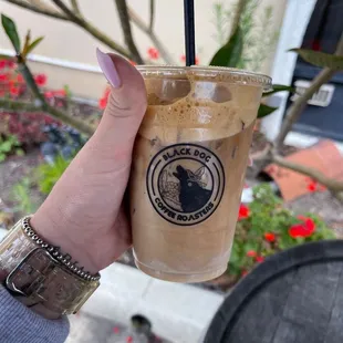 Shaken espresso w oat milk. Life changing