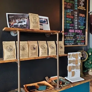 They roast and sell their own coffee