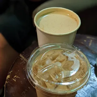 Latte &amp; iced coffee