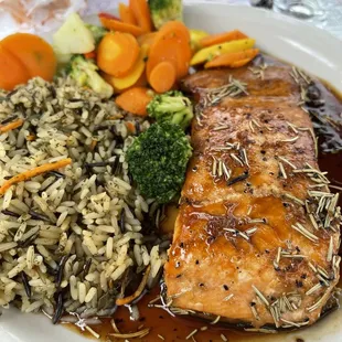 Maple salmon