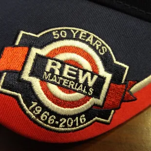 REW Hat Embroidery