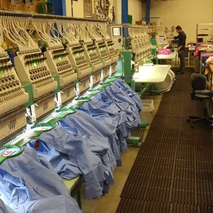 24 heads for Embroidery