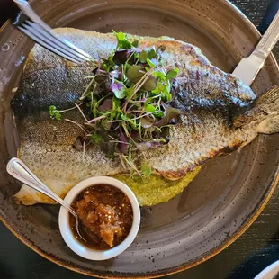 The fish was amazing