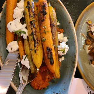 Happy to see some veggies, if they were delicious.