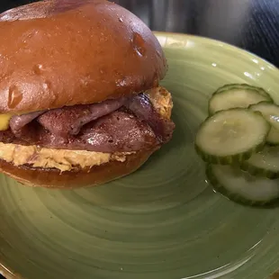 Fried Bologna Sandwich