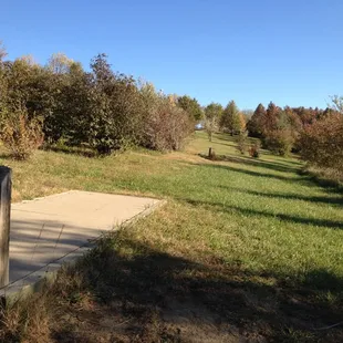 Nice 9-hole disc golf course on the park's rolling hills.