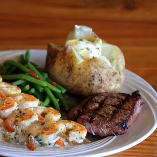 Steak and Shrimp