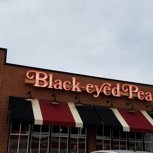 the front of a restaurant