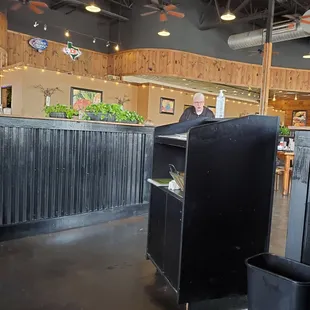 Waiting to be seated