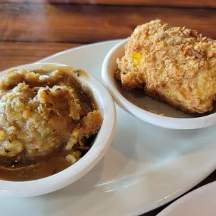 Dressing and the famous Fried Corn