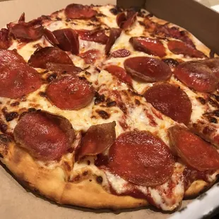 pizza, food