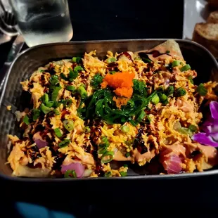 Sushi nachos