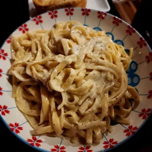 Cheese wheel pasta