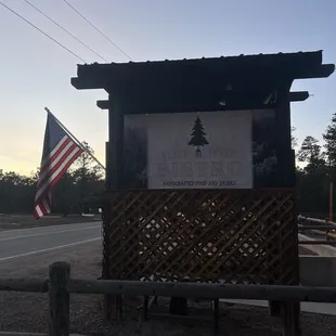 Black Forest Bistro Entrance Sign