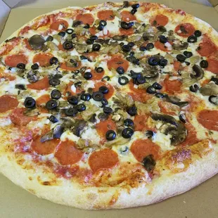pepperoni and olives