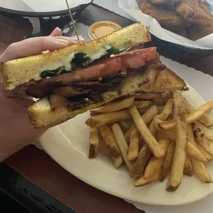 BLT on Texas toast