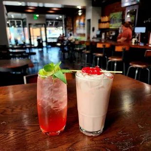 MOCKTAILS - Cherry Limeade &amp; Cherry Italian Soda