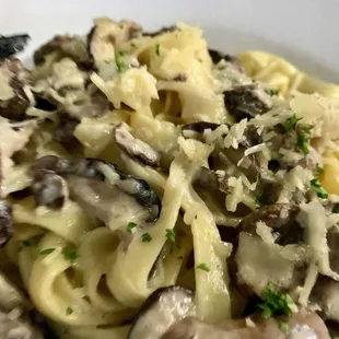 Wild Mushroom Pasta
