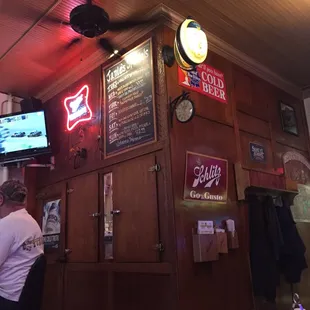 a man sitting at a bar