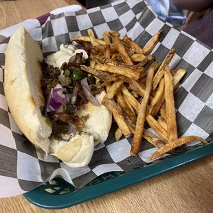 Philly cheesesteak