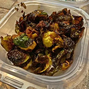 Brussels sprouts without the ham or dressing