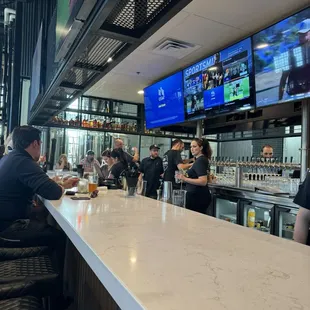 Bar area