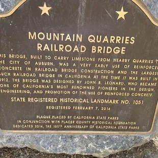 Information on the bridge