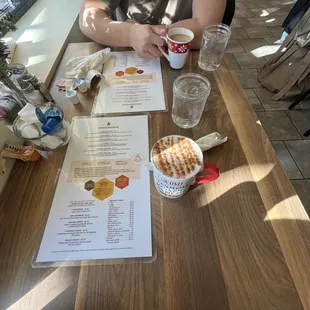 specialty winter drinks! so yummy