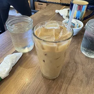 Pumpkin Iced Latte
