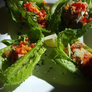 Asian Chicken Lettuce Cups