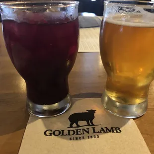 Hendricks Gin Bumbleberry Soda and Platform Speed Merchant White IPA