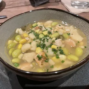 Chicken and spaetzele soup