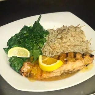 Orange Dijon salmon