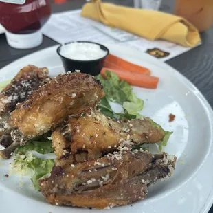 Truffle parmesan wings