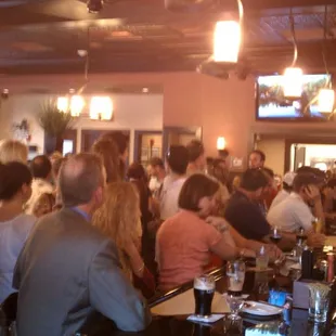 Opening night-  standing room only - not much room to stand!