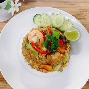 Tomyum fried rice