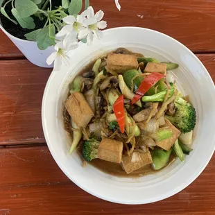 Thai ginger with tofu