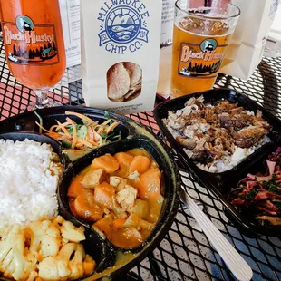 Black husky beers complement local foods and drinks