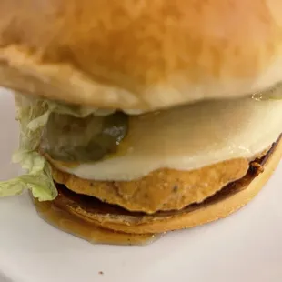 Decent chicken sandwich