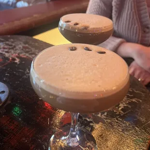 Espresso martinis