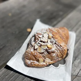 Almond croissant
