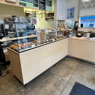 Fully stocked case at 8 am on Saturday