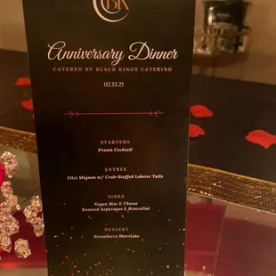 Black King's Catering catered event.