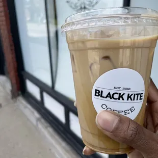 OWE Iced Latte &quot;Honey Iced Latte.&quot;