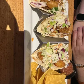Breaded Shrimp Tacos