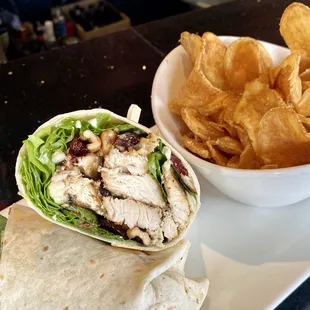 Traverse City Salad Wrap