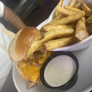 Brisket sandwich