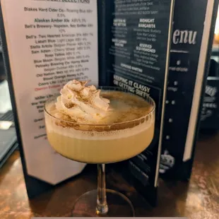Pumpkin Pie Martini